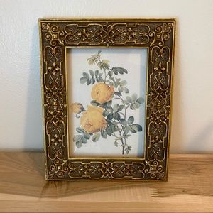 Vintage brass frame